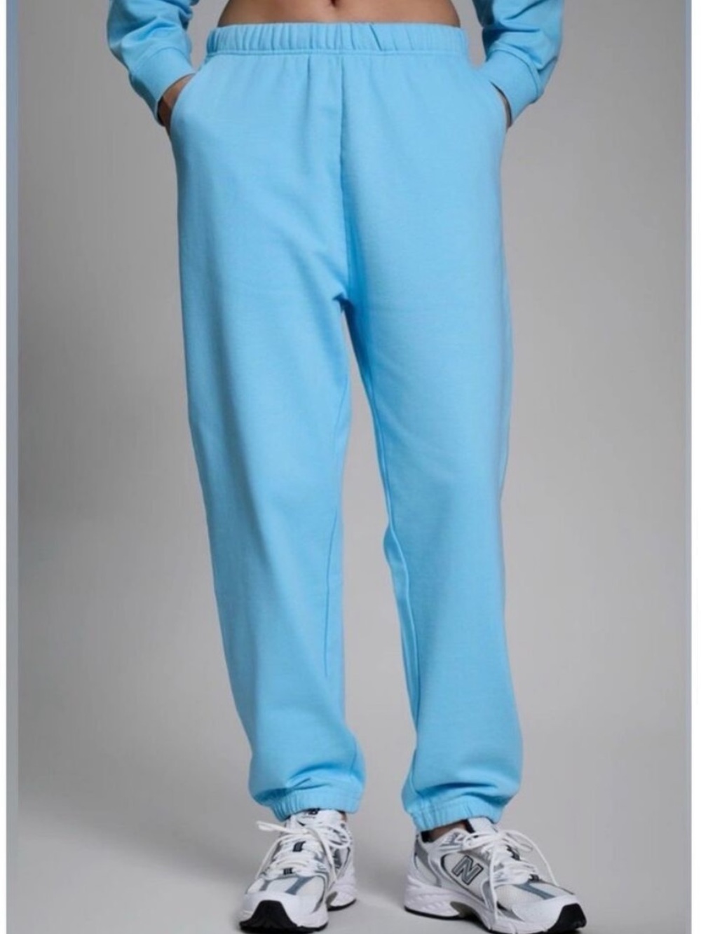 Year of Ours light blue jogger sweat pants sz XL/2XL